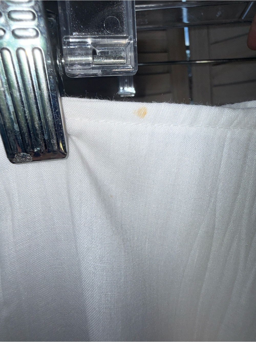 VTG Oilily White Tiered Maxi Skirt Cottagecore Y2K Boho Layered Ruffle Size 40 - Picture 6 of 6